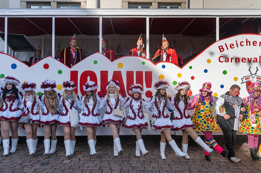 Karnevalser&ouml;ffnung in Bleicherode