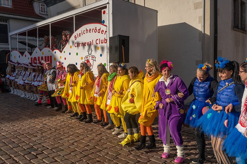 Karnevalser&ouml;ffnung in Bleicherode