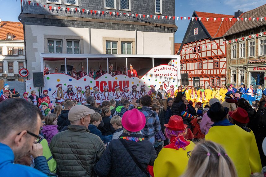 Karnevalser&ouml;ffnung in Bleicherode