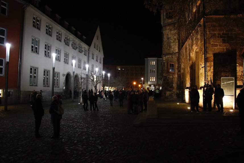 Montagsdemonstration in Nordhausen am 14. November