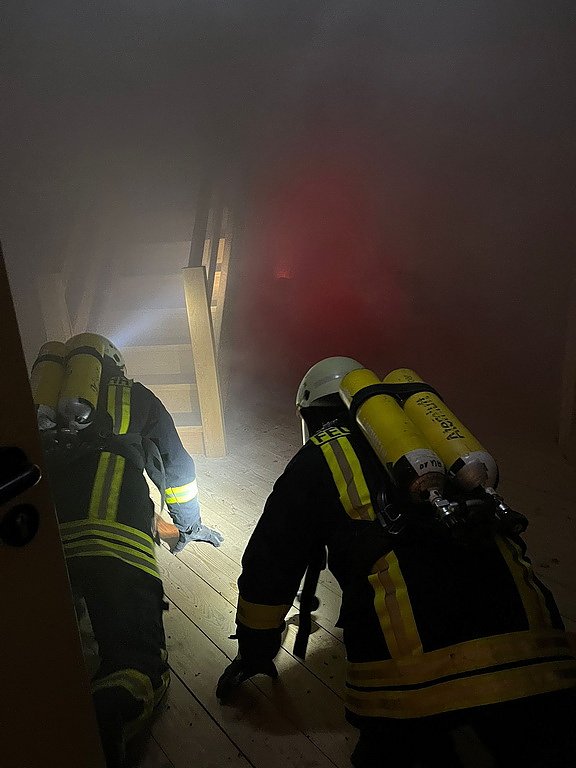 Gro&szlig;einsatz am Heringer Schloss