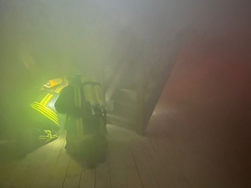 Gro&szlig;einsatz am Heringer Schloss