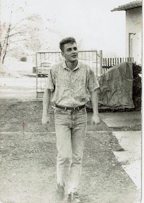 Andr&eacute; Bauer mit 21 Jahren