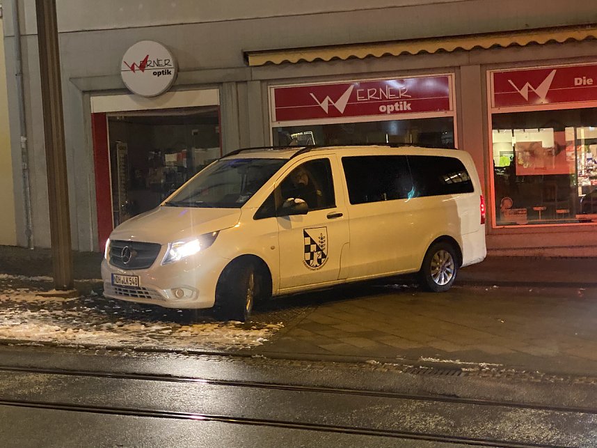 Montagsdemo im frostigen Nordhausen