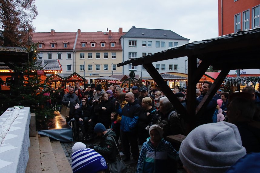 Der Nordh&auml;user Weihnachtsmarkt wurde heute er&ouml;ffnet