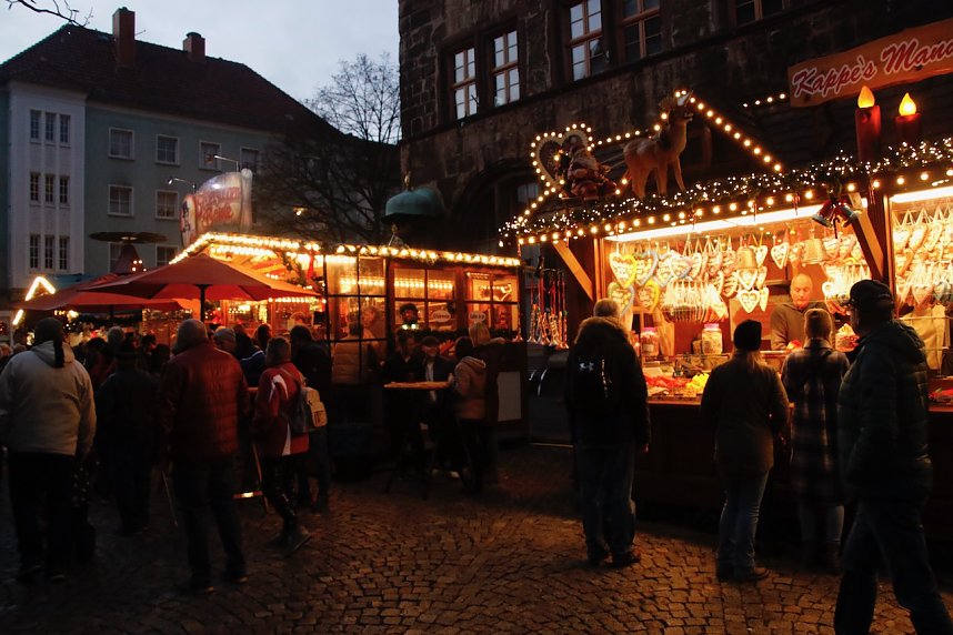 Der Nordh&auml;user Weihnachtsmarkt wurde heute er&ouml;ffnet