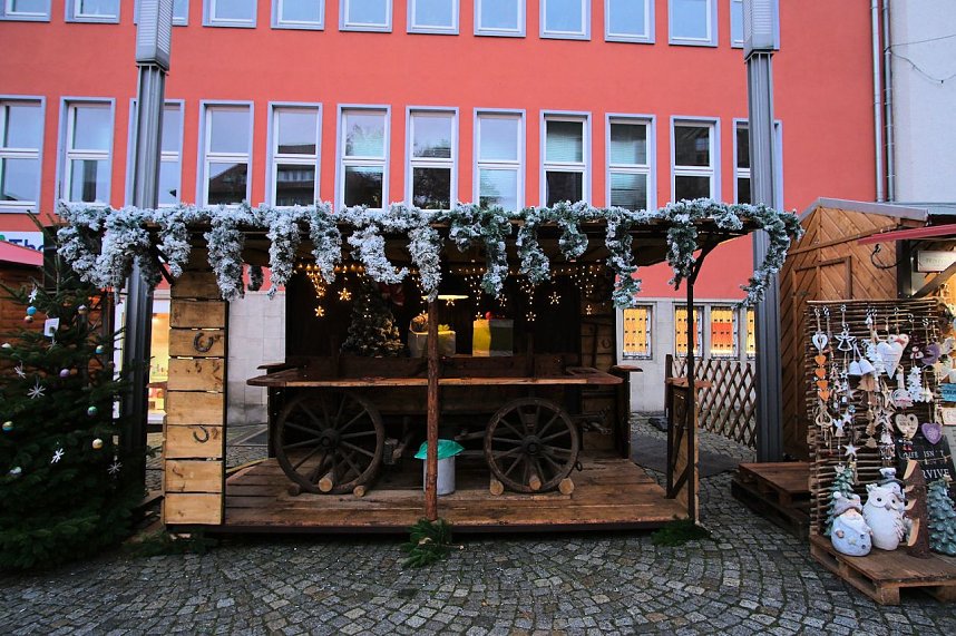Nordhausen und sein Weihnachtsmarkt in festlichem Schmuck