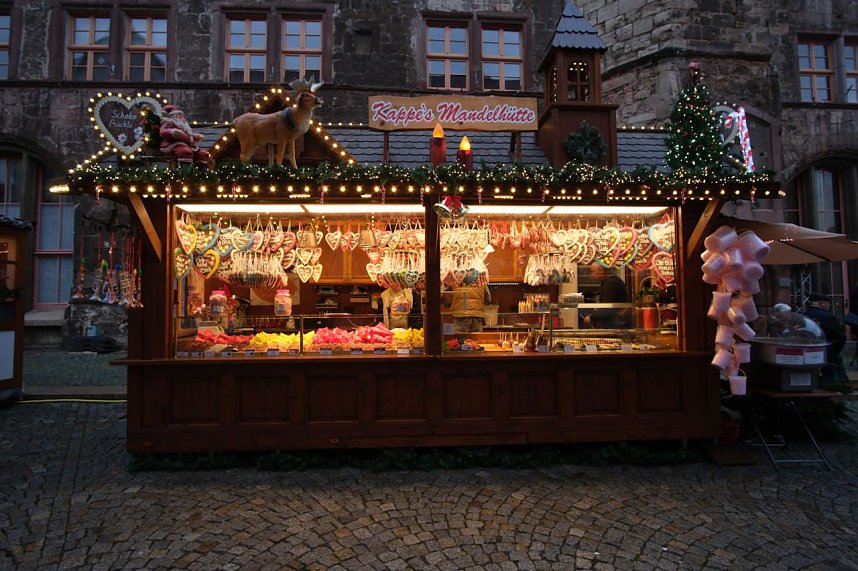 Nordhausen und sein Weihnachtsmarkt in festlichem Schmuck