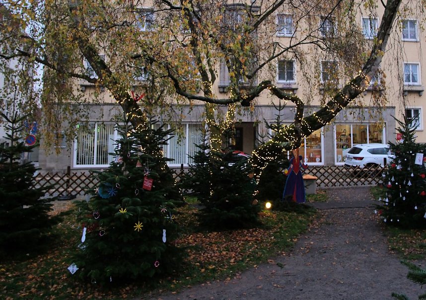 Nordhausen und sein Weihnachtsmarkt in festlichem Schmuck