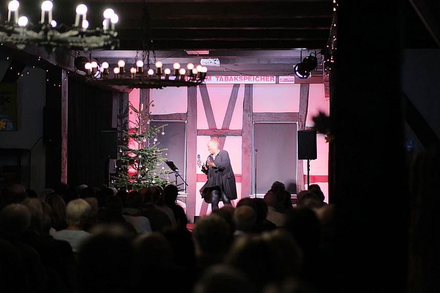 Ingrid Arthur im Tabakspeicher