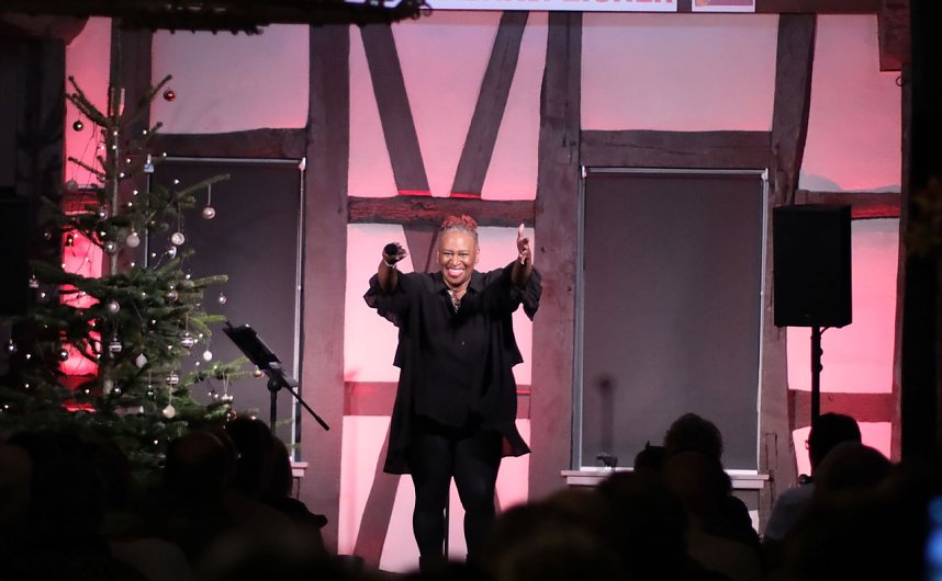 Ingrid Arthur im Tabakspeicher