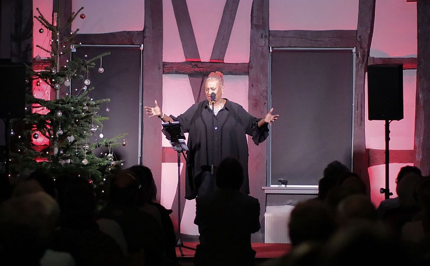 Ingrid Arthur im Tabakspeicher