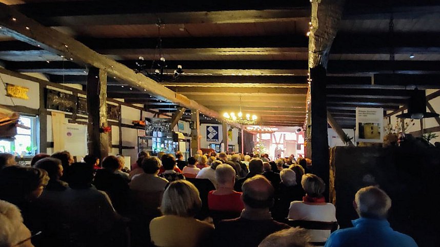 Ingrid Arthur im Tabakspeicher