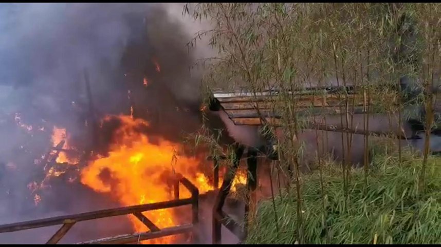 Feuerwehr im Einsatz in Steigerthal