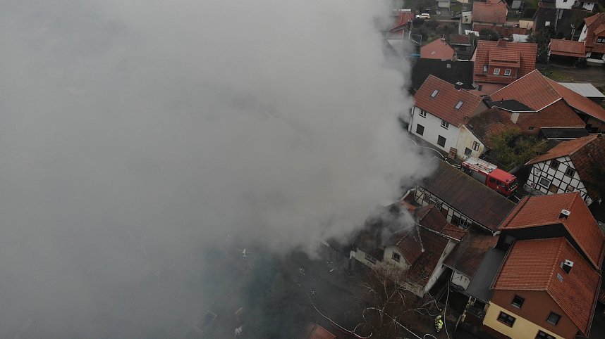 Feuerwehr im Einsatz in Steigerthal