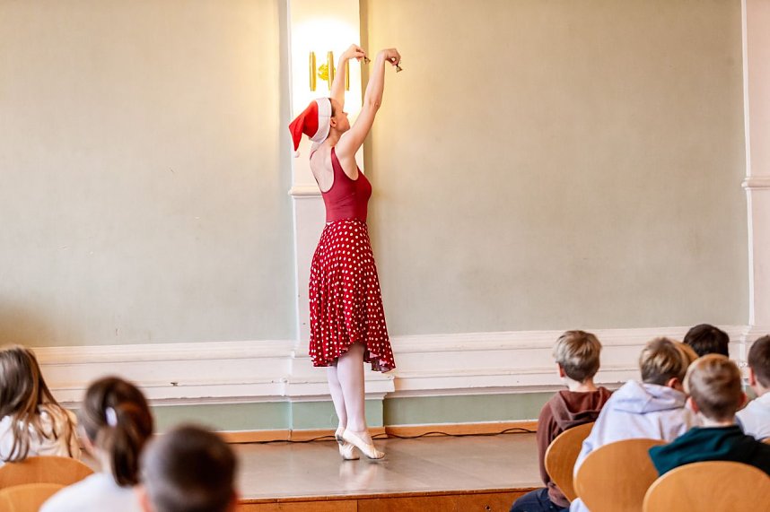Das Duo Ruggieri trat am 1. Dezember im Humboldt-Gymnasium auf