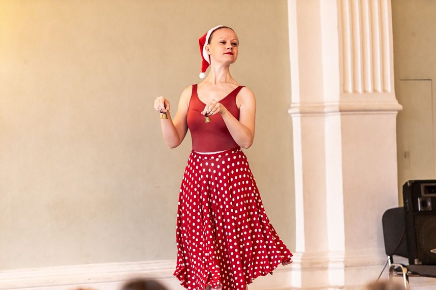 Das Duo Ruggieri trat am 1. Dezember im Humboldt-Gymnasium auf