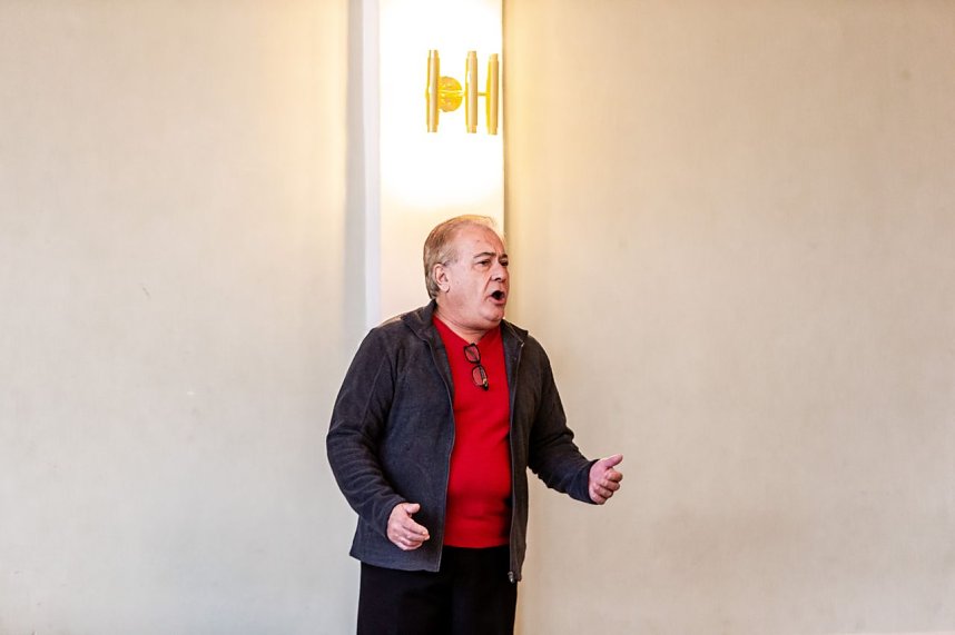 Das Duo Ruggieri trat am 1. Dezember im Humboldt-Gymnasium auf