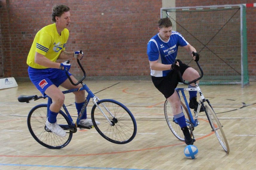 F&uuml;r die Ilfelder Radballer sollte es ein durchwachsener Spieltag werden