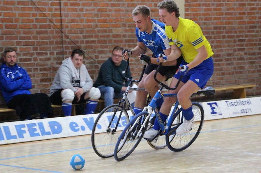 F&uuml;r die Ilfelder Radballer sollte es ein durchwachsener Spieltag werden