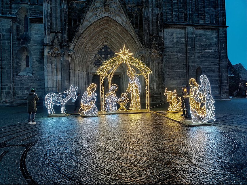 Peter Blei unterwegs in Magdeburg