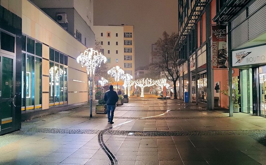 Peter Blei unterwegs in Magdeburg