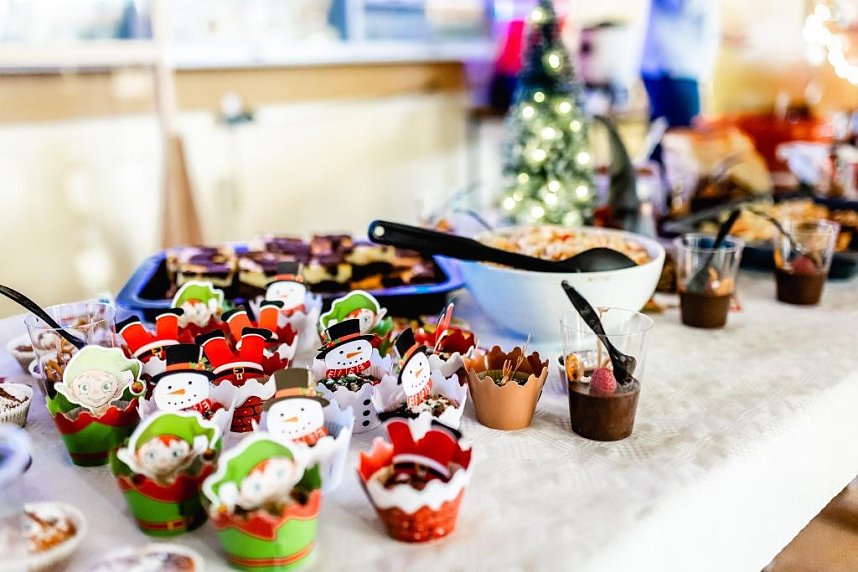 Weihnachtliches Turnier mit der NSV-F-Jugend