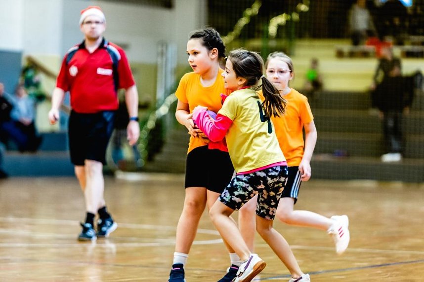 Weihnachtliches Turnier mit der NSV-F-Jugend