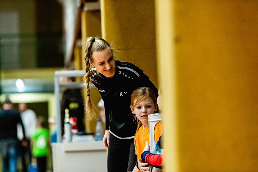 Weihnachtliches Turnier mit der NSV-F-Jugend