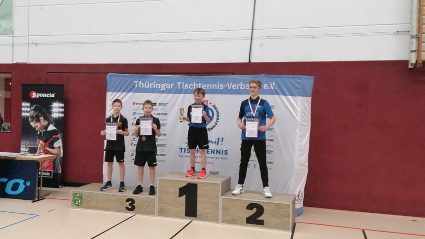 NSV Tischtennis-Nachwuchs bei den Landesmeisterschaften