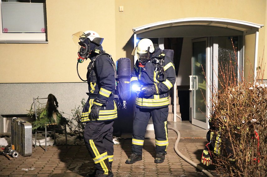 K&uuml;che brannte in Bleicher&ouml;der Wohnhaus 