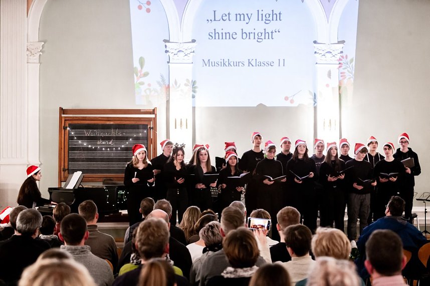 Weihnachtskonzert am Humboldt-Gymnasium