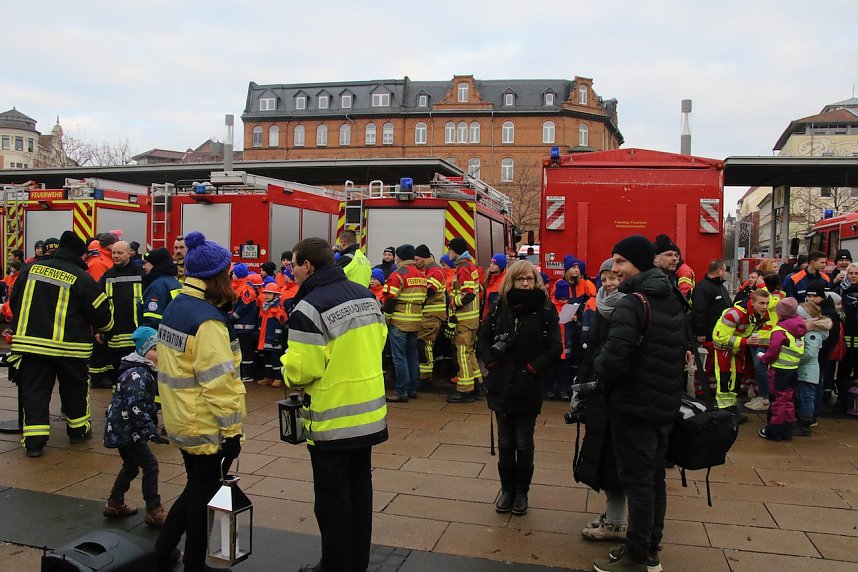 Das Friedenslicht aus Bethlehem ist zum 14. mal im Landkreis verteilt worden