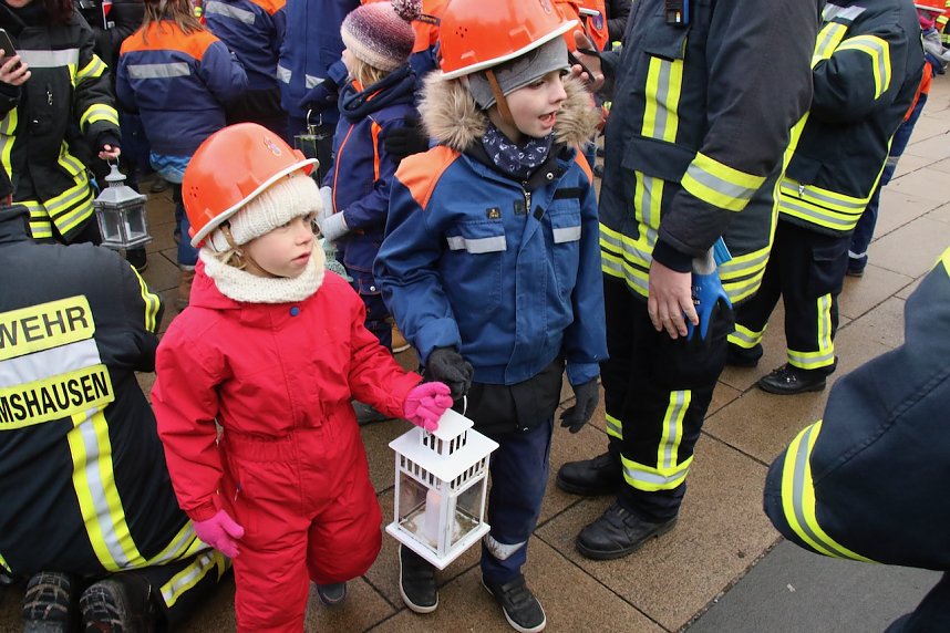 Das Friedenslicht aus Bethlehem ist zum 14. mal im Landkreis verteilt worden