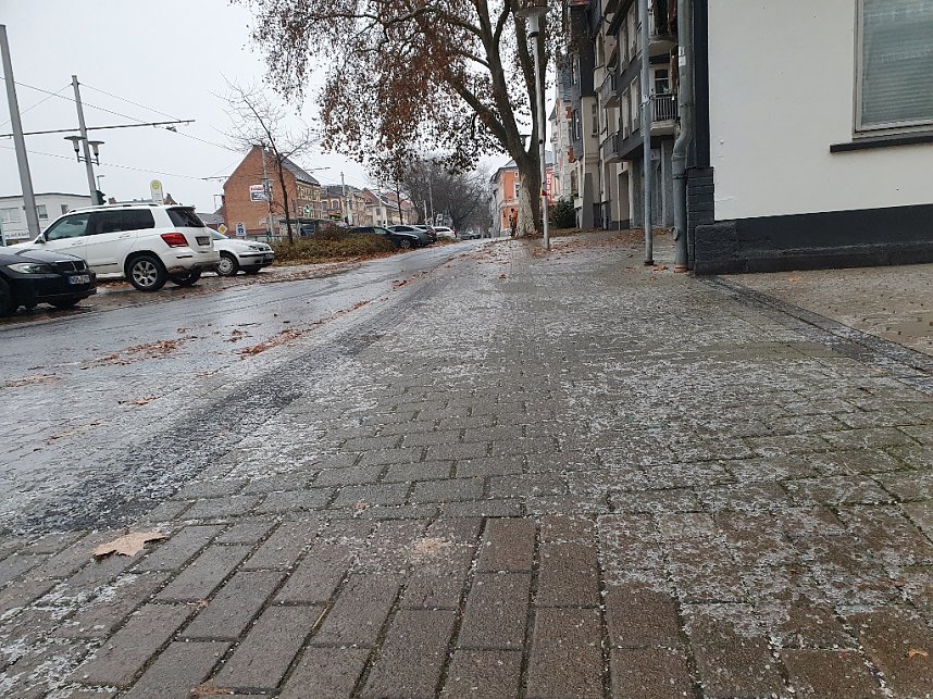Seltene Impressionen: Nordhausen als Eisbahn