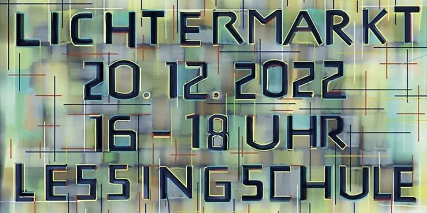 Lichtermarkt der Lessing-Schule