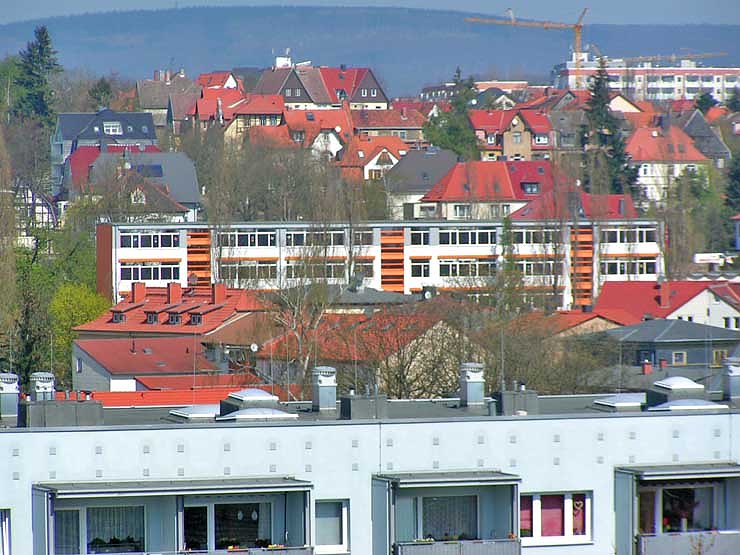 Blick auf die Rolandstadt