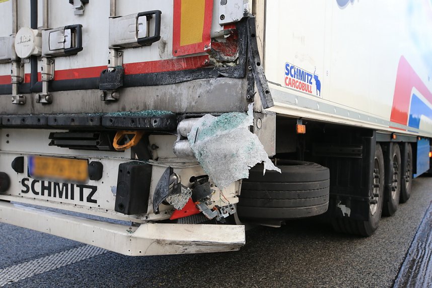 Mehrere Schutzengel an Bord gehabt - Unfall auf der A38