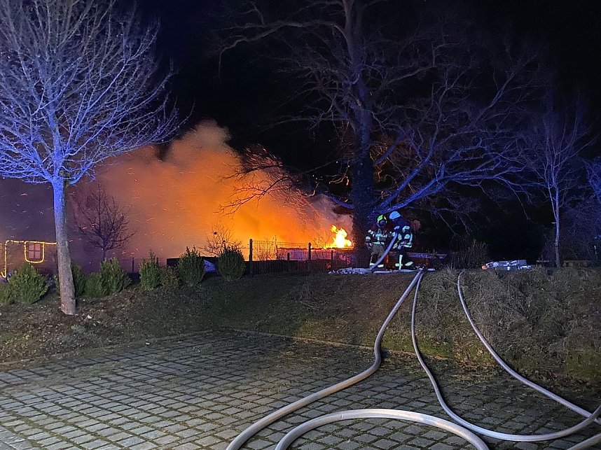 Brandeinsatz im alten Jahr in Ellrich