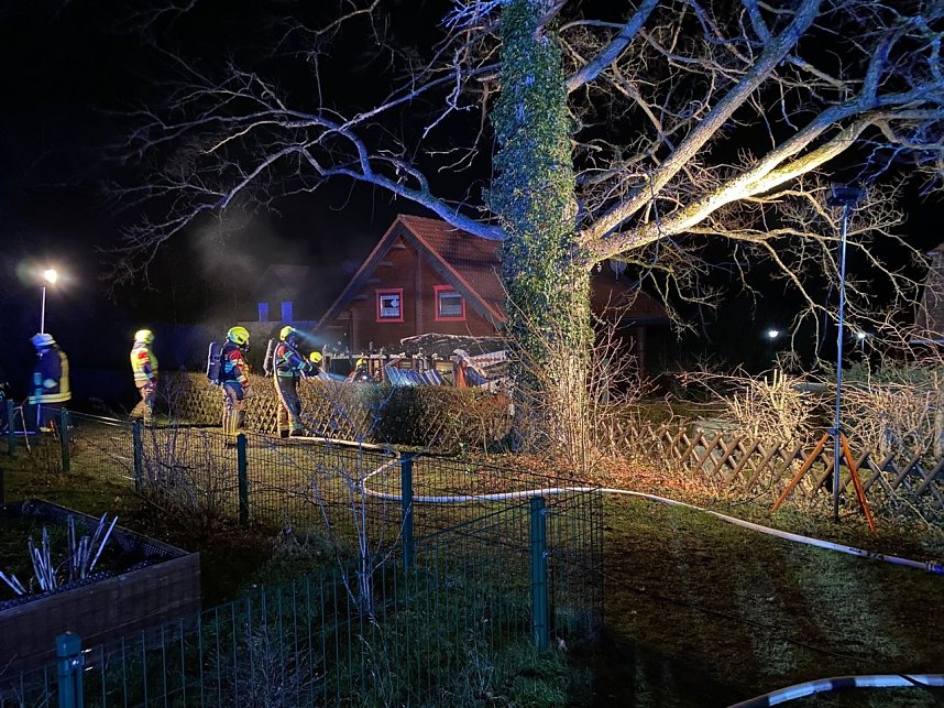 Brandeinsatz im alten Jahr in Ellrich