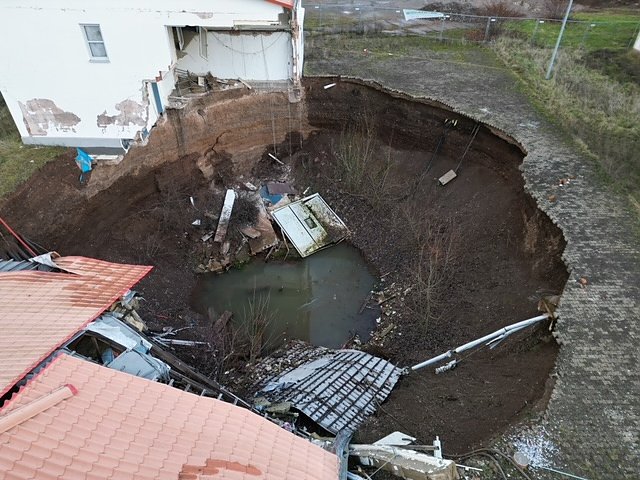 Das ist der aktuelle Stand der Dinge - aus der Luft betrachtet