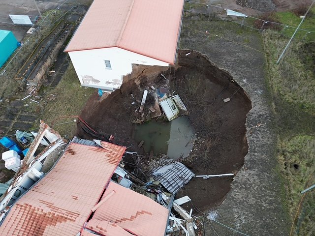 Das ist der aktuelle Stand der Dinge - aus der Luft betrachtet