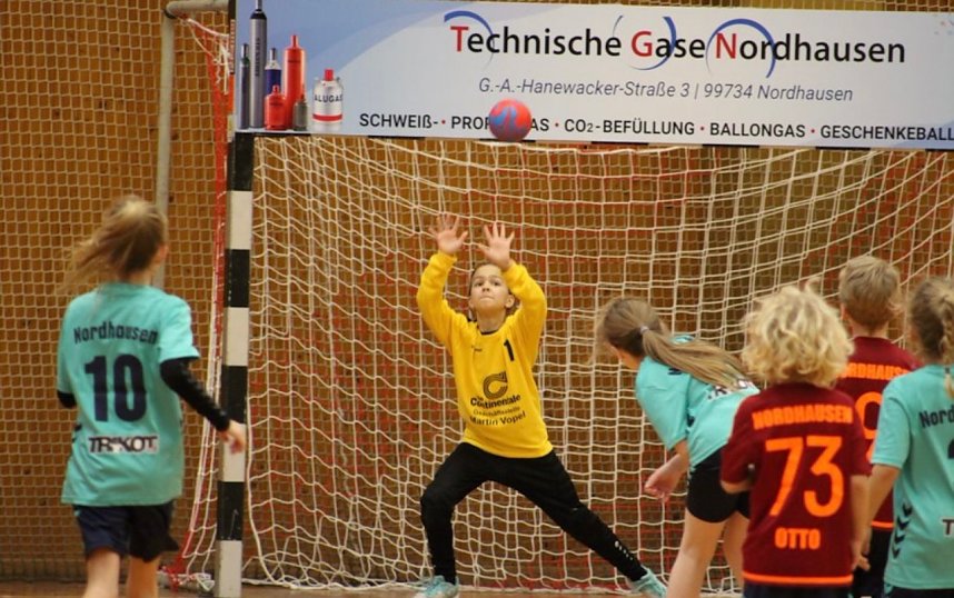 Die NSV-Handballer im Einsatz