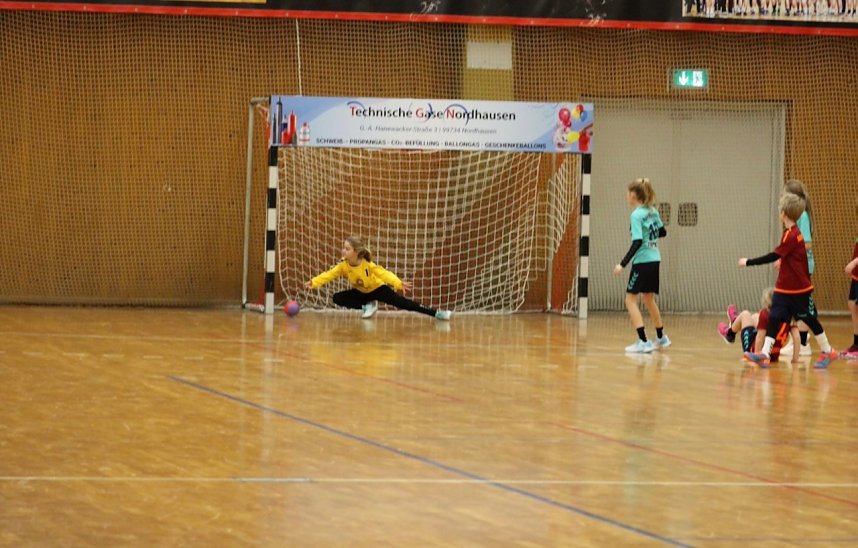 Die NSV-Handballer im Einsatz