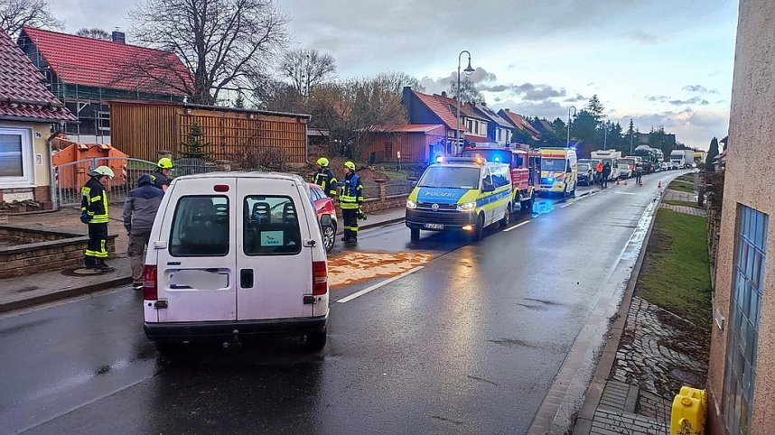 Crash bei G&uuml;nzerode