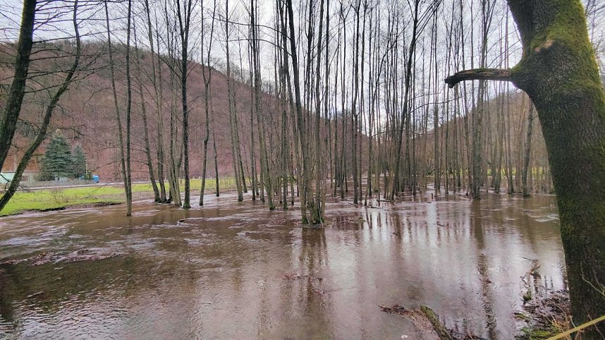 Peter Blei unterwegs an der Bere