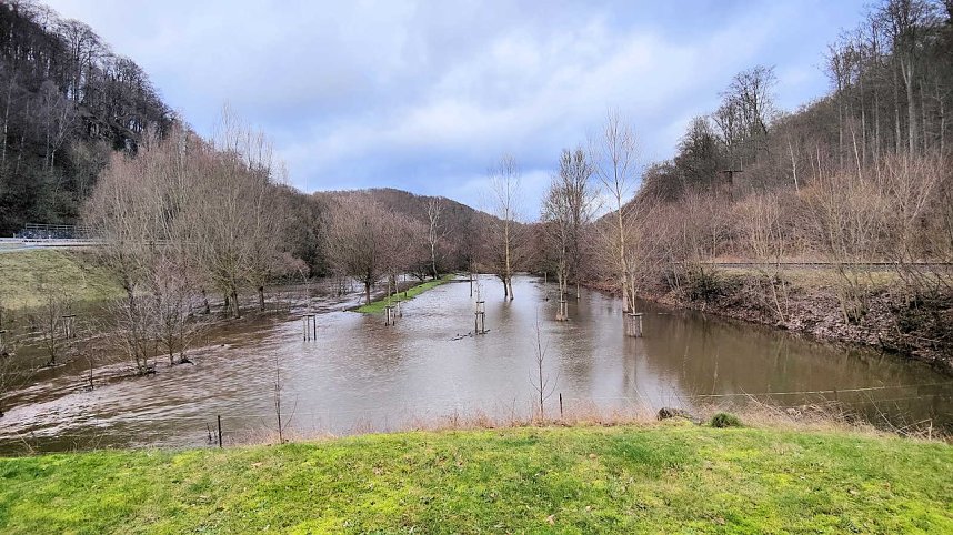Peter Blei unterwegs an der Bere