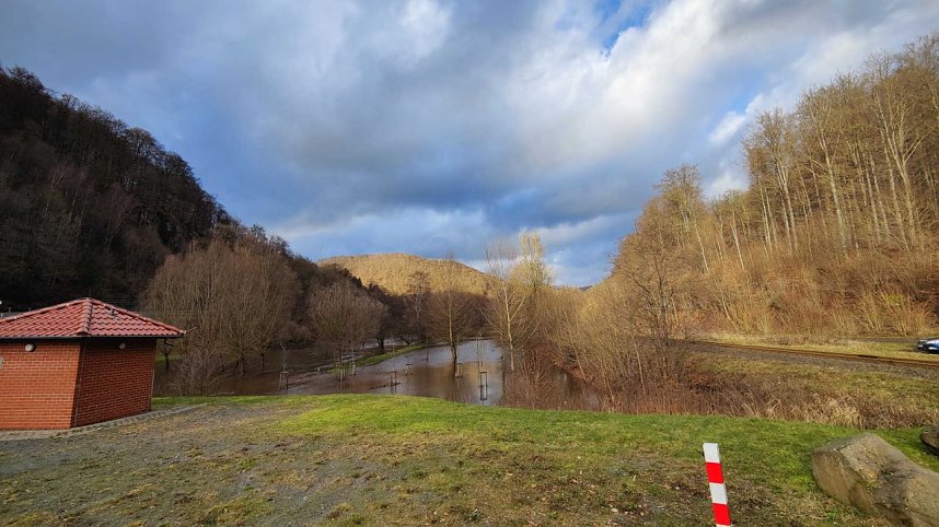Peter Blei unterwegs an der Bere