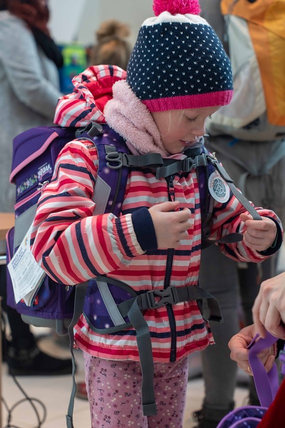 Schulranzentag im Autohaus