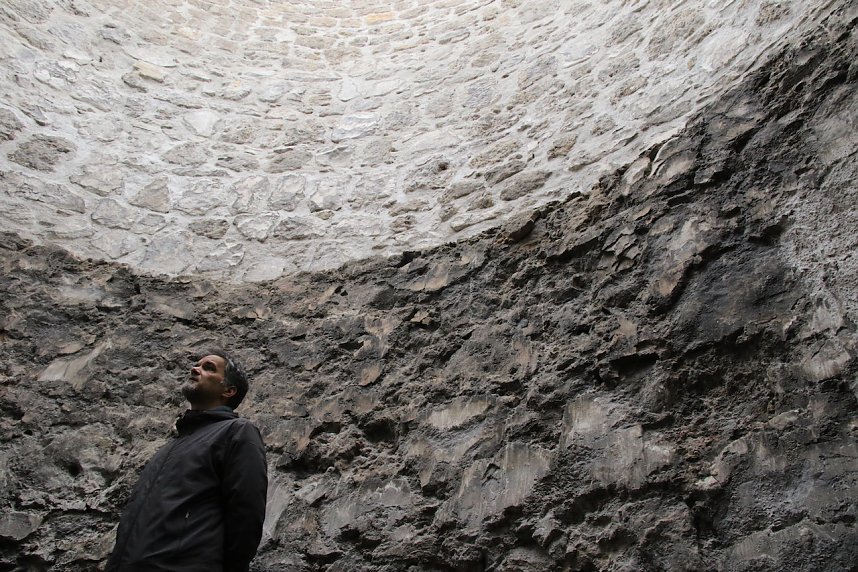 Freigabe der sanierten Stadtmauer am Humboldt-Gymnasium